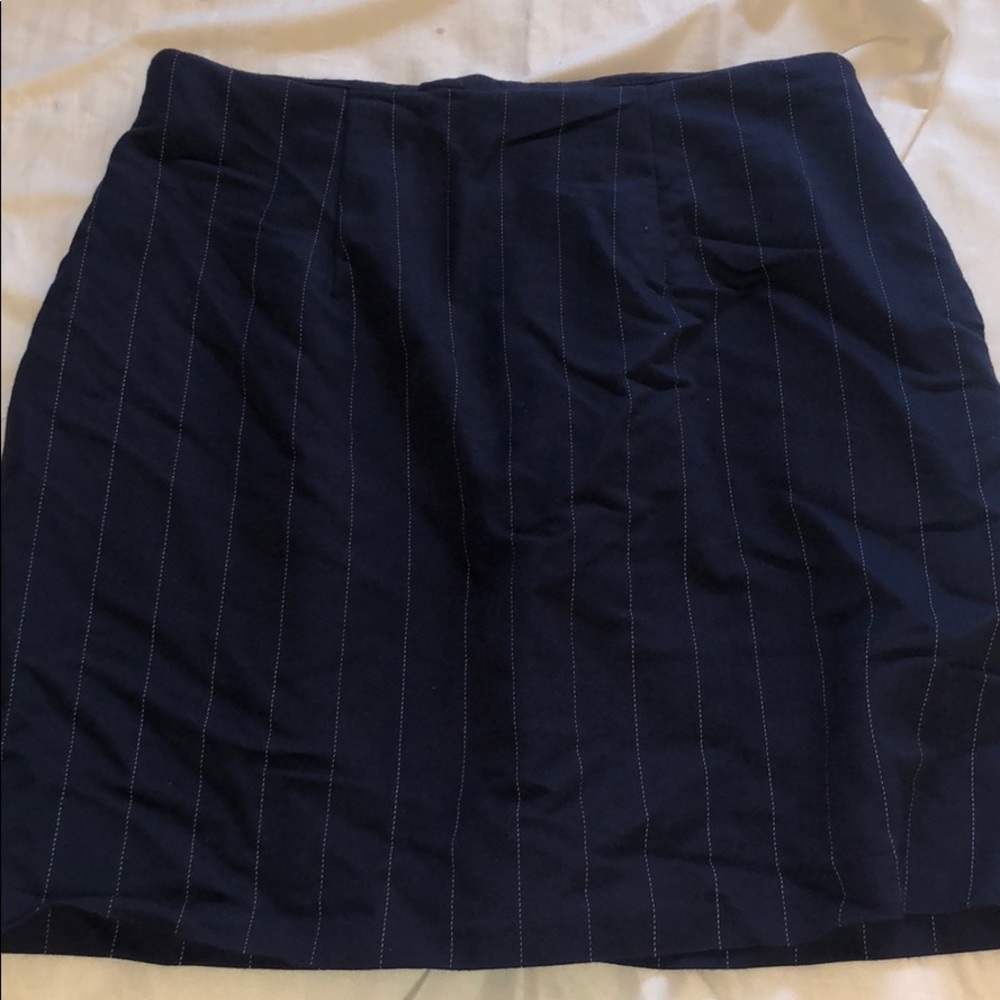 Navy Blue mini skirt